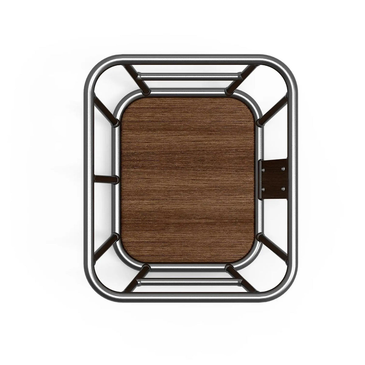 Front bike basket - aluminium frame and rubberwood base | 20kg capacity Gleecycle