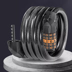 Electric bicycle lock Steel five-digit password anti-theft lock