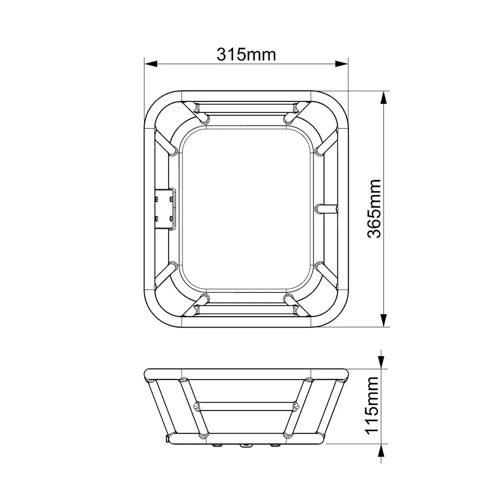 Front bike basket - aluminium frame and rubberwood base | 20kg capacity Gleecycle
