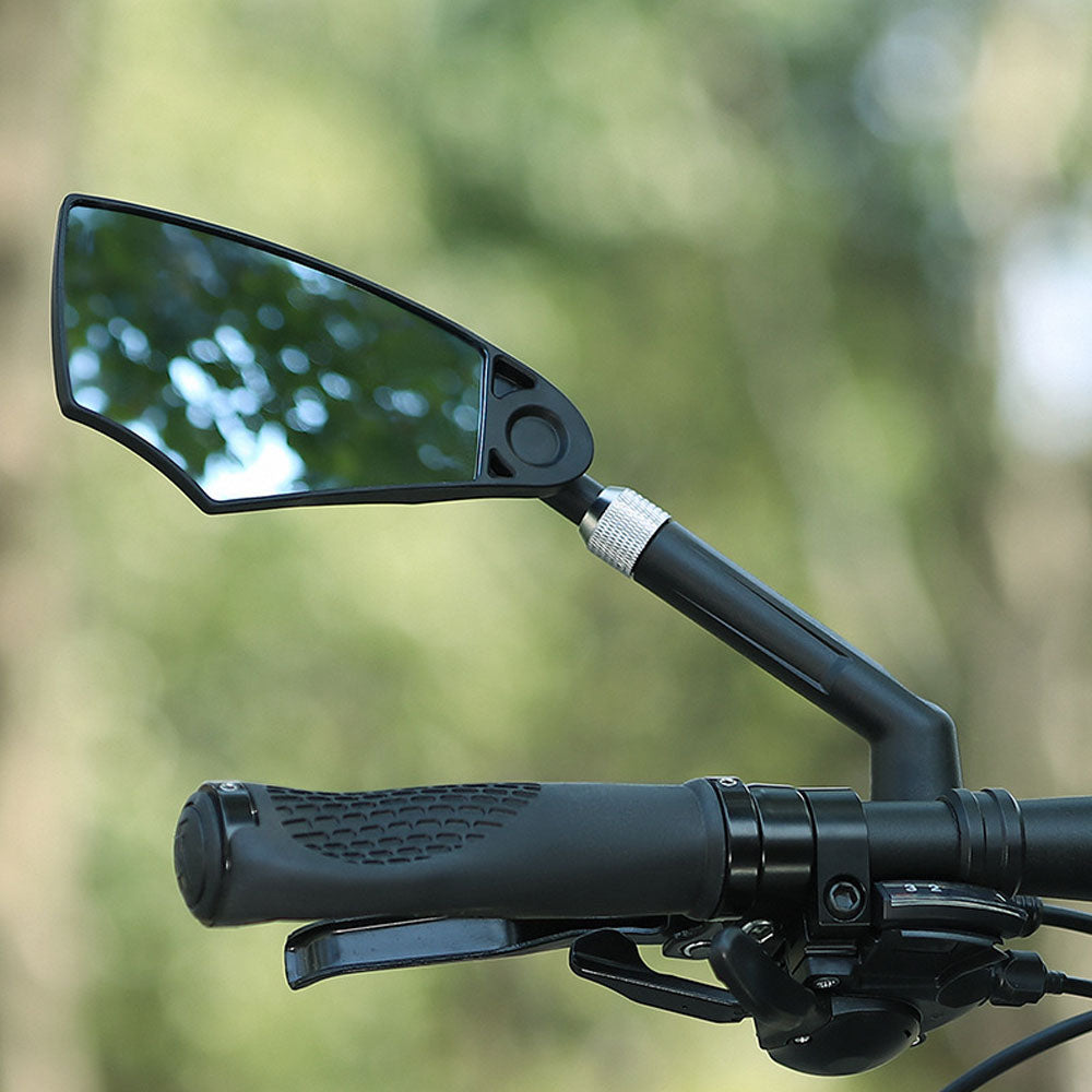 E-Bike Rearview Mirror – 360° Rotation & Extendable Arm